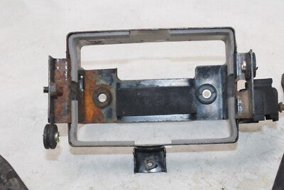 1993 SUZUKI GS500E OEM BRACKET SET PAIR W BATTERY HOLDER