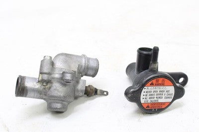2005 KAWASAKI NINJA 250R EX250F OEM THERMOSTAT W HOUSING ASSEMBLY W RADIATOR CAP