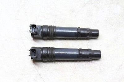 06-11 KAWASAKI NINJA 650R EX650A OEM IGNITION COILS COIL SPARK PLUG CAPS