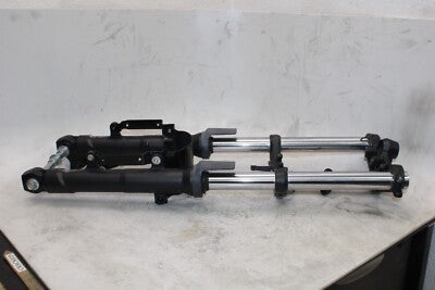 2013 KAWASAKI NINJA 300 OEM COMPLETE FRONT END FORKS SUSPENSION TRIPLE TREE