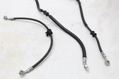 06-09 SUZUKI GSXR 600 OEM BRAKE HOSES SET FLUID LINE
