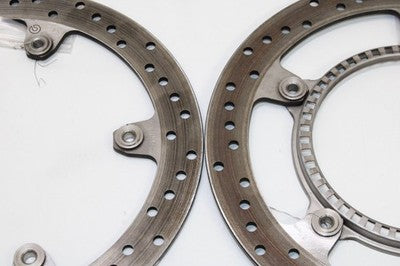 2010 BMW S1000RR OEM FRONT LEFT RIGHT BRAKE ROTORS DISCS