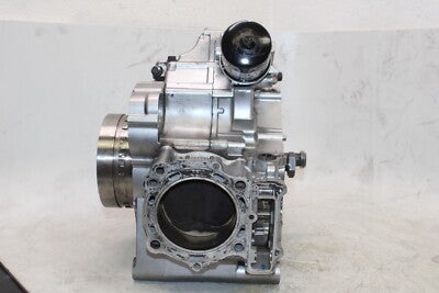 2014 SUZUKI VSTROM DL1000A ABS OEM ENGINE CRANKCASE W PISTON FLYWHEEL CRANKSHAFT