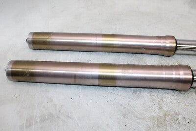 91-92 KAWASAKI NINJA ZX7 ZX750J OEM FRONT FORKS SHOCK SUSPENSION SET PAIR