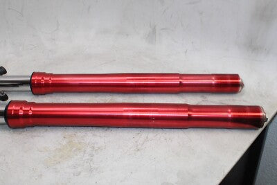 07-08 KAWASAKI NINJA ZX6R OEM FRONT FORKS SHOCK SUSPENSION SET PAIR