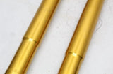 2005 KAWASAKI NINJA ZX6R FRONT FORKS SHOCK SUSPENSION SET PAIR OEM