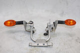2005 DUCATI MONSTER 620 OEM FRONT LEFT RIGHT TURN SIGNALS LIGHT W BRACKET MOUNT