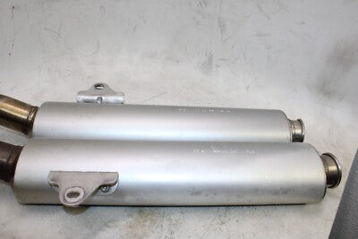 2005 DUCATI MONSTER 620 OEM EXHAUST PIPE MUFFLER SLIP ON CAN SILENCER PAIR