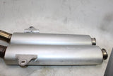 2005 DUCATI MONSTER 620 OEM EXHAUST PIPE MUFFLER SLIP ON CAN SILENCER PAIR
