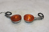 80-81 YAMAHA XS850 OEM REAR LEFT RIGHT TURN SIGNALS LIGHT INDICATORS
