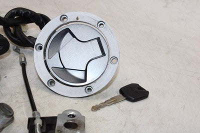 2014 KAWASAKI NINJA 300 EX300A OEM IGNITION LOCK SET W/ GAS CAP SEAT LOCK W KEY