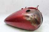 2007 YAMAHA XVS650 V STAR 650 OEM GAS FUEL TANK RED CLASSIC