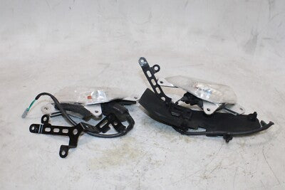 18-23 KAWASAKI NINJA 400 OEM FRONT LEFT RIGHT TURN SIGNALS LIGHT INDICATORS