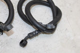 2008 KAWASAKI NINJA 650R OEM FRONT BRAKE CALIPER HOSE LINE W REAR HOSE