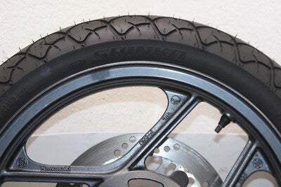 92-00 KAWASAKI NINJA 250R EX250F OEM FRONT WHEEL RIM TIRE