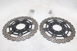 13-16 KAWASAKI NINJA 650 EX650F OEM FRONT LEFT RIGHT BRAKE ROTORS DISCS