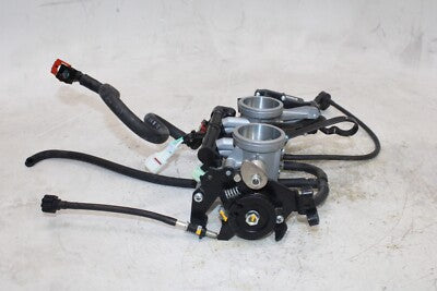 17-22 KAWASAKI NINJA 650 EX650NM OEM MAIN FUEL INJECTORS / THROTTLE BODIES