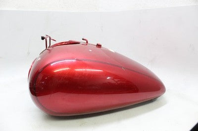 2007 YAMAHA XVS650 V STAR 650 OEM GAS FUEL TANK RED CLASSIC