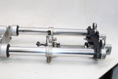 1994 SUZUKI GS500E OEM COMPLETE FRONT END FORKS SUSPENSION TRIPLE TREE