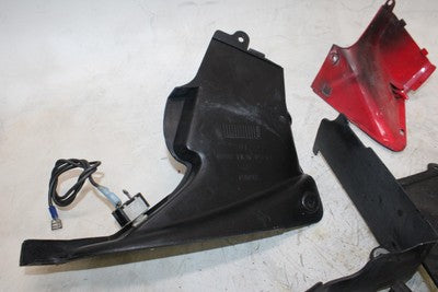 2002 HONDA INTERCEPTOR 800 VFR800A ABS OEM INNER FAIRING COWL CAVER SET