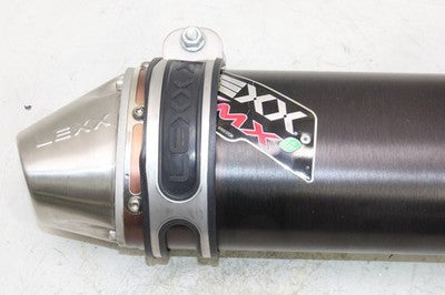 2007 Kawasaki KLR650 EXHAUST PIPE MUFFLER SLIP ON CAN SILENCER LEXX