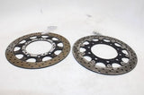2006 YAMAHA YZF R1 OEM FRONT LEFT RIGHT BRAKE ROTORS DISCS
