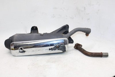 04-07 HONDA REFLEX SPORT 250 NSS250S OEM EXHAUST PIPE MUFFLER W MID PIPE