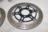 01-06 SUZUKI KATANA 750 GSX750F OEM FRONT LEFT RIGHT BRAKE ROTORS DISCS