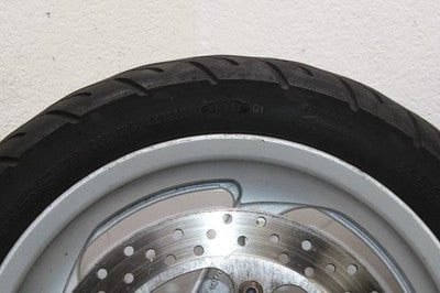 2006 YAMAHA MAJESTY 400 YP400 OEM FRONT WHEEL RIM W TIRE