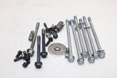 2007 KAWASAKI NINJA 250R EX250F OEM ENGINE MOUNTING BOLTS HARDWARE MOTOR SCREWS
