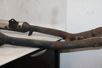 1992 SUZUKI KATANA 600 GSX600F OEM FULL EXHAUST SYSTEM HEADERS PIPE MUFFLER