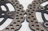13-16 KAWASAKI NINJA 650 EX650F OEM FRONT LEFT RIGHT BRAKE ROTORS DISCS