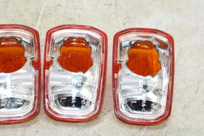 06-07 KAWASAKI NINJA 250R EX250F OEM RIGHT REAR TURN SIGNAL LENSE COVER SET