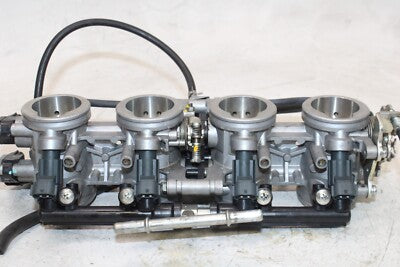 07-08 KAWASAKI NINJA ZX6R OEM MAIN FUEL INJECTORS / THROTTLE BODIES