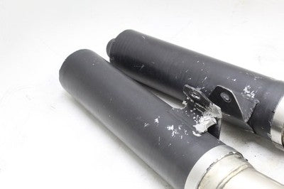 1992 KAWASAKI NINJA 600R ZX600C OEM EXHAUST PIPES MUFFLERS SLIP ON CAN SILENCER