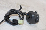 2012 YAMAHA FZ8 FZ8-NC OEM LEFT CLIP ON HANDLE HORN SIGNALS SWITCH SWITCHES