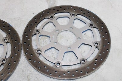 97-98 SUZUKI GSXR600 OEM FRONT LEFT RIGHT BRAKE ROTORS DISCS