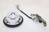 15-24 YAMAHA YZF R3 OEM REAR BACK SEAT LOCK W GAS CAP !no Key!