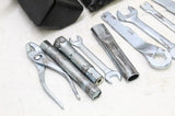 2011 KAWASAKI KLR650 OEM TOOL BOX W STOCK TOOLS OEM TOOL BAG KIT SET