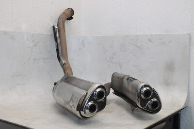 2002 HONDA INTERCEPTOR 800 VFR800A ABS OEM EXHAUST PIPE MUFFLER PAIR
