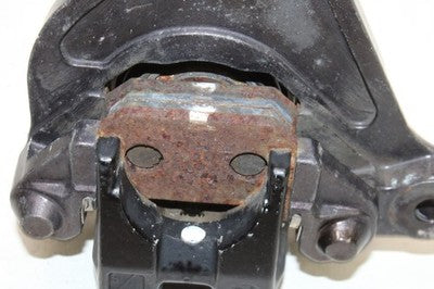 1981 KAWASAKI KZ550 OEM REAR BACK BRAKE CALIPER W MOUNT BRACKET