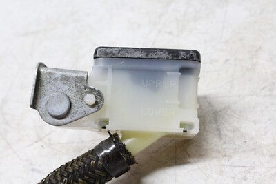 88-91 HONDA HAWK GT 650 OEM REAR BRAKE MASTER FLUID RESERVOIR TANK BOTTLE