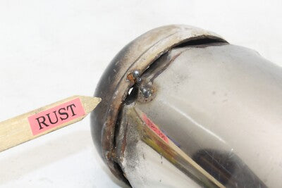 98-99 HONDA INTERCEPTOR 800 OEM EXHAUST PIPE MUFFLER SLIP ON CAN SILENCER