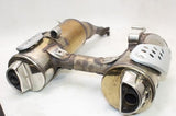 2003 BMW F650GS DAKAR OEM EXHAUST PIPE MUFFLER SLIP ON CAN SILENCER PAIR