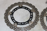 17-25 KAWASAKI NINJA 650 EX650 OEM FRONT LEFT RIGHT BRAKE ROTORS DISCS