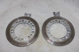 84-85 HONDA SHADOW 700 VT700C OEM FRONT LEFT RIGHT BRAKE ROTORS DISCS