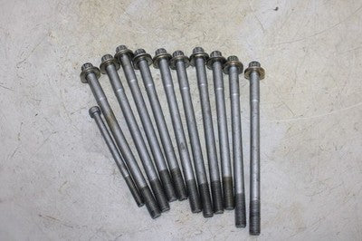 03-06 KAWASAKI NINJA ZX6R ZX636C OEM ENGINE MOUNTING BOLTS HARDWARE MOTOR SCREWS