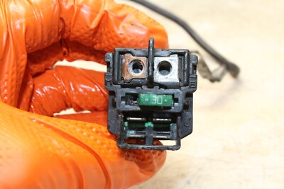 06-08 KAWASAKI NINJA 650R EX650A OEM ENGINE STARTER RELAY STARTING MOTOR SWITCH