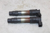13-17 KAWASAKI NINJA 300 EX300B ABS OEM IGNITION COILS COIL SPARK PLUG CAPS