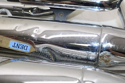 98-05 YAMAHA V STAR 650 XVS650A CLASSIC OEM FULL EXHAUST SYSTEM MUFFLERS